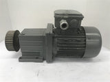 Lenze EN60034 GST04-2M VBR 080C32 0.75 KW AC Gear Motor 460 265 Volts 9.856:1 Ra