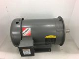 Baldor CM3613T 5 HP AC Motor 208-230/460 Volts 3600 Rpm 2P 184TC Frame