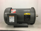 Baldor CM3613T 5 HP AC Motor 208-230/460 Volts 3600 Rpm 2P 184TC Frame