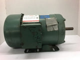 Leland Faraday M-678E 1 HP AC Motor 208-230/460 Volts 1800 Rpm 56H Frame