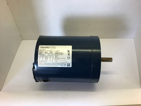 Graymills 56T17T5536A 1/2 HP AC Motor 208-230/460 Volts 1725 Rpm 56CZ Frame