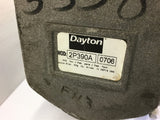 Dayton 2P390A Pump w/ Emerson S55JXNMN-7195 1/2 HP AC Motor 115 V 3450 Rpm