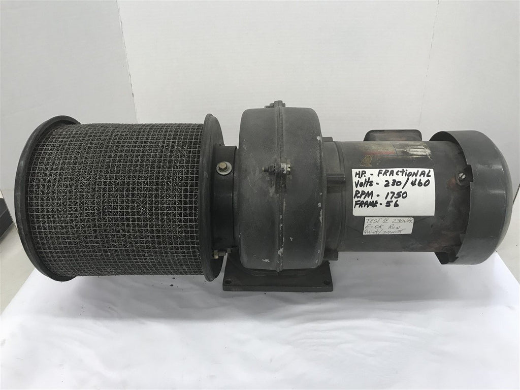 Fractional Hp AC Motor 230/460 Volts 1750 Rpm 56 Frame