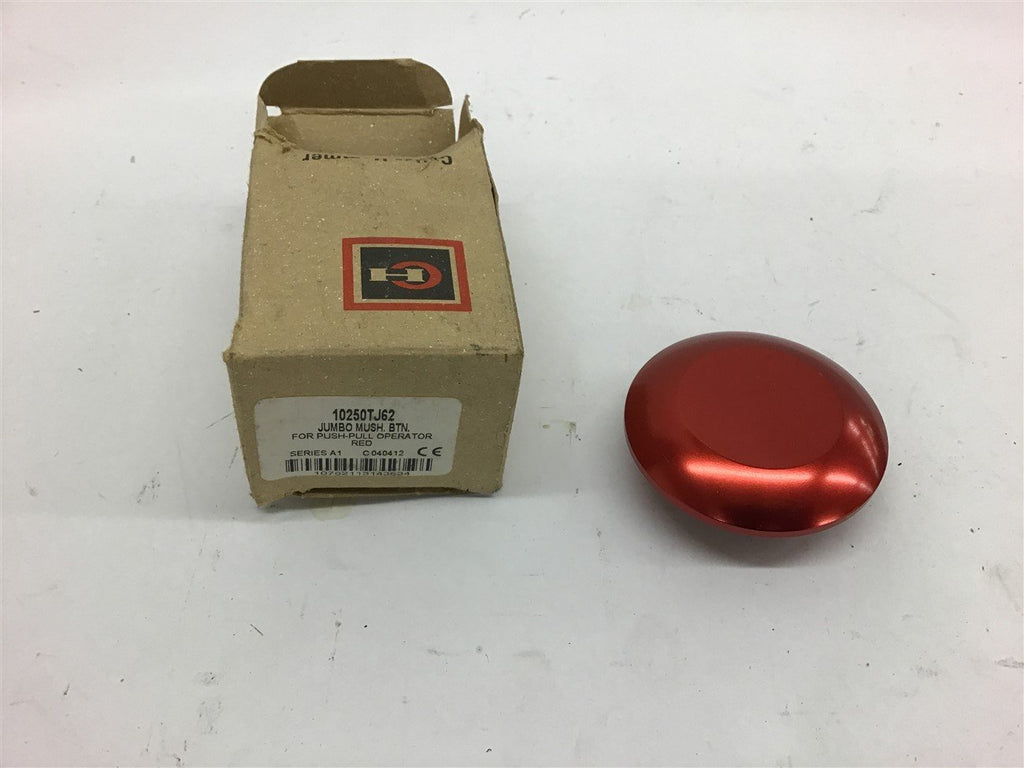 Cutler-Hammer 10250TJ62 Jumbo Mushroom Button Red