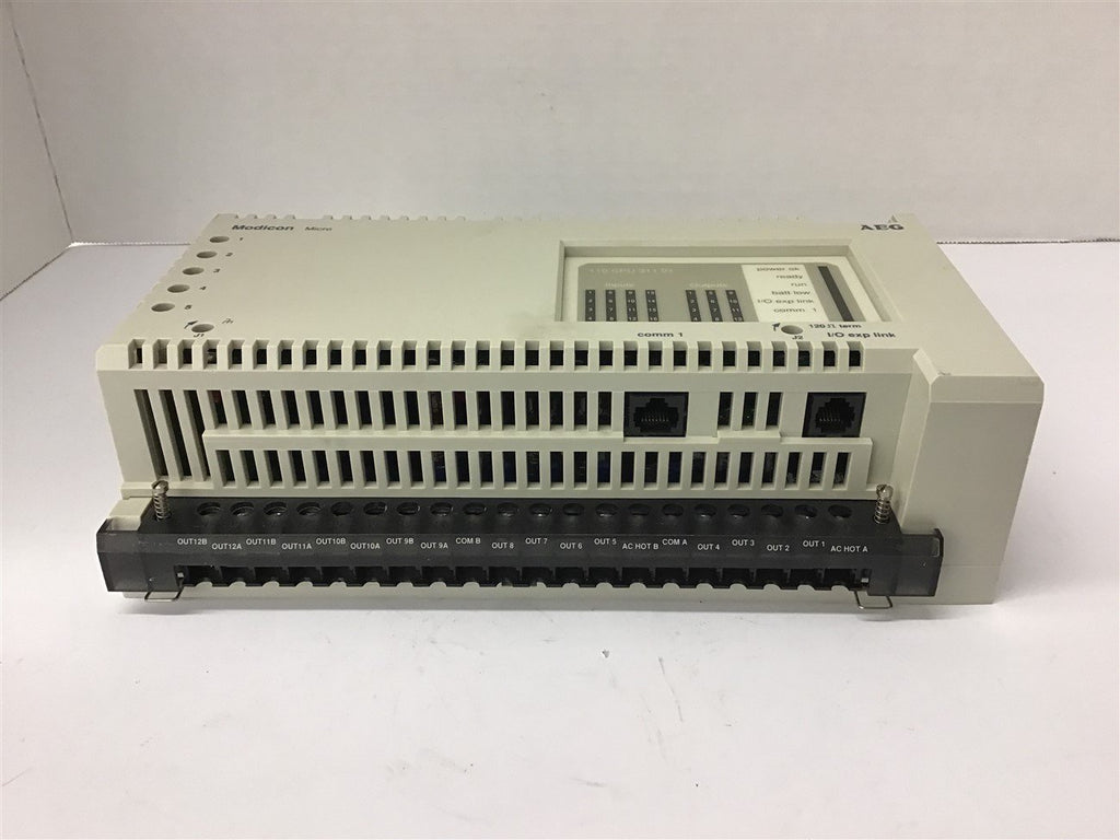 Schneider automation Modicon 110CPU31101 Micro CPU 115 Volts