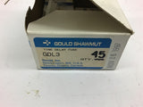 Gould Shawmut GDL3 Time Delay Fuse Lot of 45