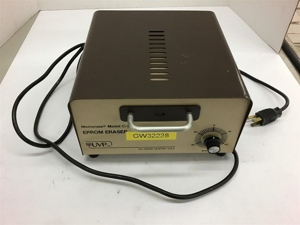UVP Memorase Model C-25 Eprom Eraser GW32228 115V 60Hz 1.83 Amps