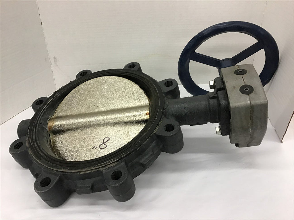 Nibco LD 3010 8" Butterfly Valve SS Stem 250 PSI