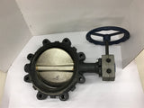 Nibco LD 3010 8" Butterfly Valve SS Stem 250 PSI