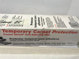 Temporary Carpet Shields Protection Self-Adhering Film CS24200L 24"x200'400SqFt