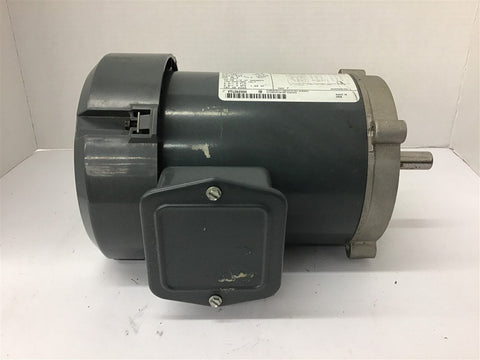 GE 5K35JN46A 1/2 HP AC Motor 200-230/460 Volts 3450 Rpm 2P 56C Frame