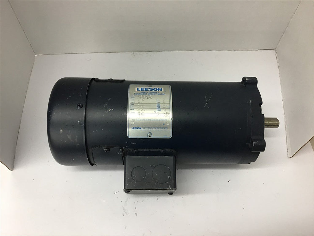 Leeson 108023.00 1 HP DC Motor 180 Volts 1750 Rpm 56C Frame