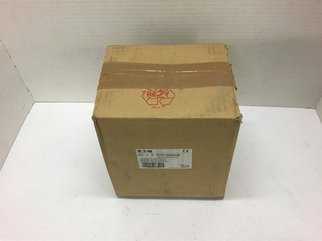 Eaton XTCF160G00B Contactor 160 Amp 190-240 50/60 H Coil