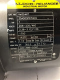 Baldor VM3546T 1 HP AC Motor 208-230/460 volts 1800 Rpm 4P 143TC Frame