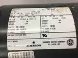 Emerson E180 1/2 HP AC Gear Motor 208-230/460 volts 1745 Rpm 4.06:1 Ratio