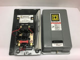 Square D 8536SAG11V02 AC Magnetic Nema Size 00 Starter 120 V Coil 230 V @ 1 HP