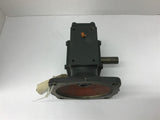 Hub City 0220-60353 Model 184 10:1 Ratio Gear Reducer Right Angle