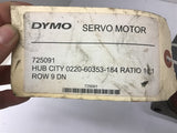 Hub City 0220-60353 Model 184 10:1 Ratio Gear Reducer Right Angle
