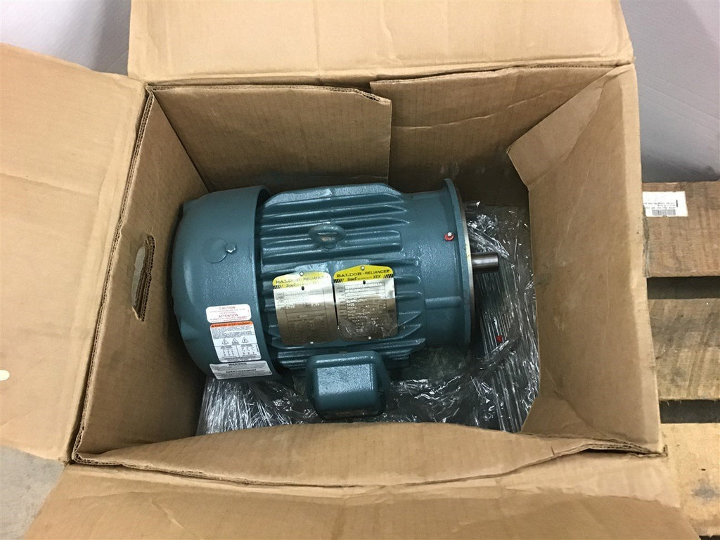 Baldor AC Motor 3 Hp 208-230/460 Volts 1800 Rpm 4P 182TC Frame