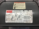 Dayton 2N989H 1 1/2 HP AC Motor 208-220/440 Volts 1140 Rpm 6P 184 Frame
