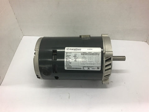 Marathon 5K38PN47 1 HP AC Motor 208-230/460 volts 3600 Rpm 2P 56c frame