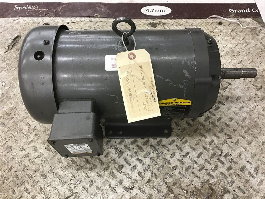 Baldor JMM3616T 7 1/2 Hp AC Motor 208-230/460 Volts 3450 rpm 2P 184JM Frame