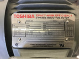 Toshiba BY154FLF2UMW 1 1/2 Hp AC Motor 230/460 Volts 1800 rpm 145T Frame