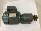 Sew-Eurodrive DFT90L4 2 HP Gear Motor 230/460 Volts 8.37:1 RAtio