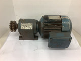 Sew-Eurodrive DFT90L4 2 HP Gear Motor 230/460 Volts 8.37:1 RAtio