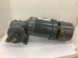 Emerson E183 3/4 HP Gear Brake motor 208-230/460 Volts 1800 Rpm 26.0:1 Ratio
