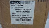 FASCO, C3L120C, DEFINTE PURPOSE MAGNETIC CONTACTOR / STARTER 208/240 VAC COIL