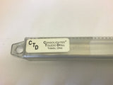 Consolidated Toledo Drill 3/4"x17"x22" Cutter Spline Drill