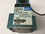 Mac 911B-PM-111CA Solenoid Valve 25-150 PSI