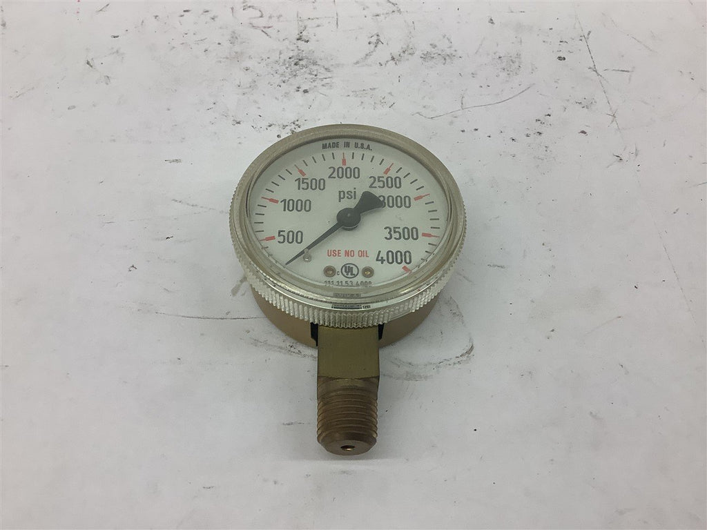 Wika 111.11.53.4000 Pressure Gauge 4000 PSI