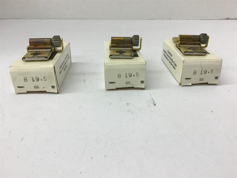 Square D B19.5 Overload Heater Element Lot Of 3