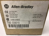 Allen-Bradley 100-C09D10 Contactor 120 Volt Coil 3 Pole 460 Volt @ 5HP