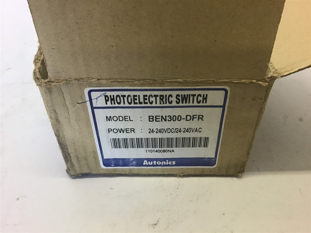 Autonics BEN.00-DFR Photoelectric Switch 24-240 VDC 24-240 VAC