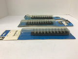 Ideal 89-210 Terminal Strip 30 Amp 600 Volts Lot Of 3