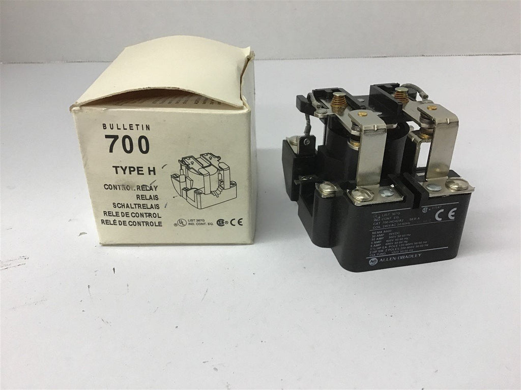 Allen-Bradley 700-HG42A2 240 Volt Coil Control Relay