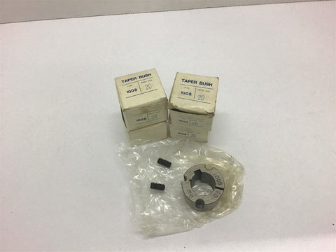 Ametric 1008 Taper Bushing 20 MM Bore --Lot of 4