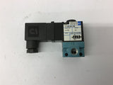 Mac 111B-501JB Solenoid Valve 24 VDC 6.0 Watts 150 PSI