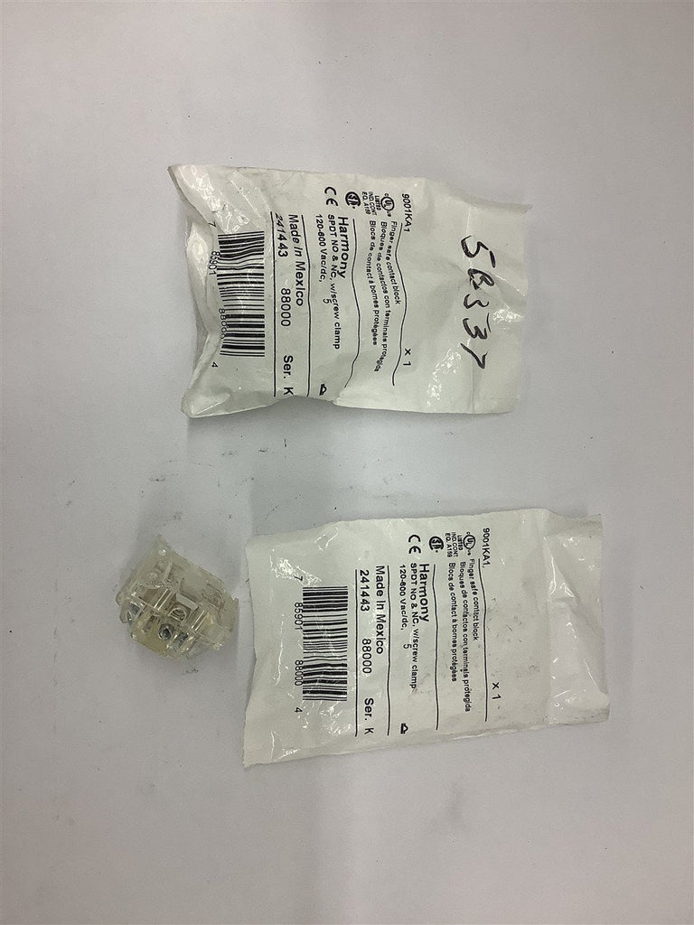 Harmony 9001KA1 Contact Block Lot of 2