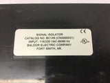 Baldor BC145 Signal Isolator 115/230 Vac
