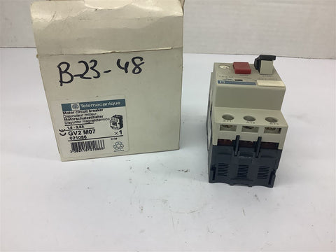 Telemecanique GV2 M07 Circuit Breaker 1.6-2.5 Amp