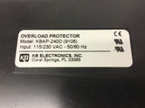 KB Electronics KBAP-240D Overload Protector 115/230 Vac