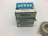 NTN 6203ZZC3/EM Bearing --Lot of 3