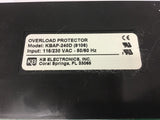 KB Electronics KBAP-240D Overload Protector 115/230 Vac