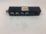 Polyconn PCM20-250-06B Maniford 6x 1/4 Out 3/8 in NPT