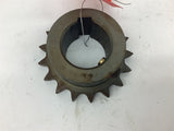 Sprocket 3/4" Pitch 17 Teeth 1 1/2" Bore