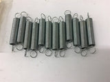 Gardner Springs E18C Extension spring 0.312x0.0286x2.00 Lot Of 4